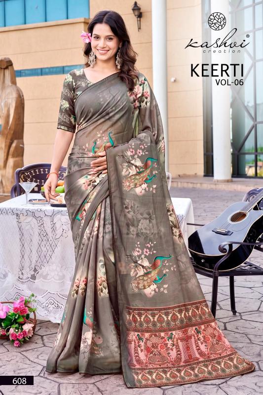 Kashvi keerti vol 6 surat saree mill